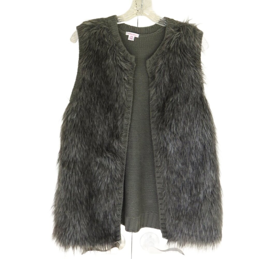Xhilaration Gray Faux Fur Vest............126